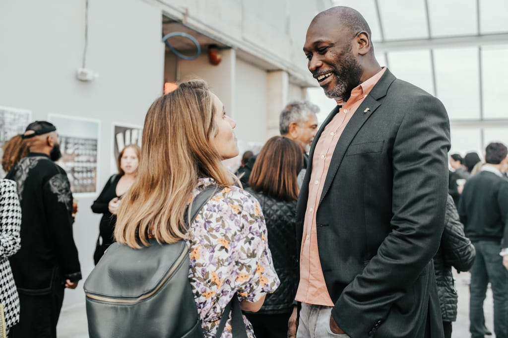 Night at the Domino Sugar Factory — corporate event coverage, photograph 34 of 38