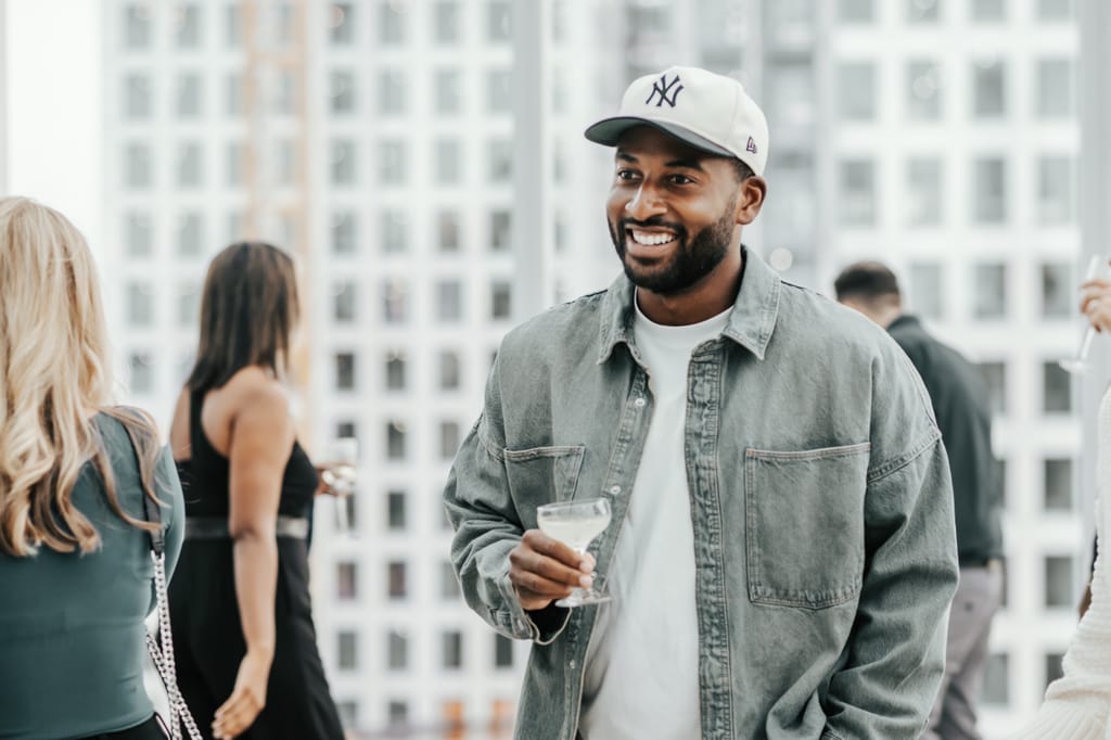 Night at the Domino Sugar Factory — corporate event coverage, photograph 4 of 38