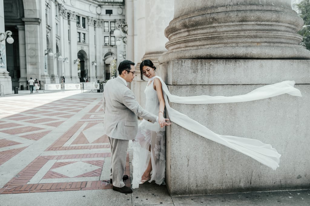 Claire and Patrick at their elopement, photograph 16 of 32