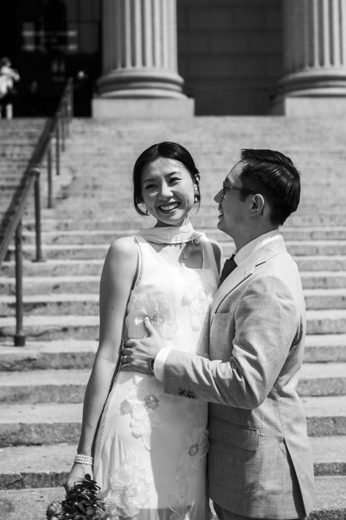 Claire and Patrick at their elopement, photograph 7 of 32