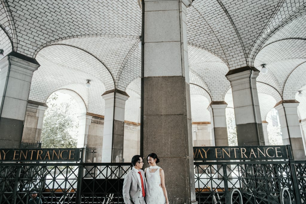 Claire and Patrick at their elopement, photograph 21 of 32