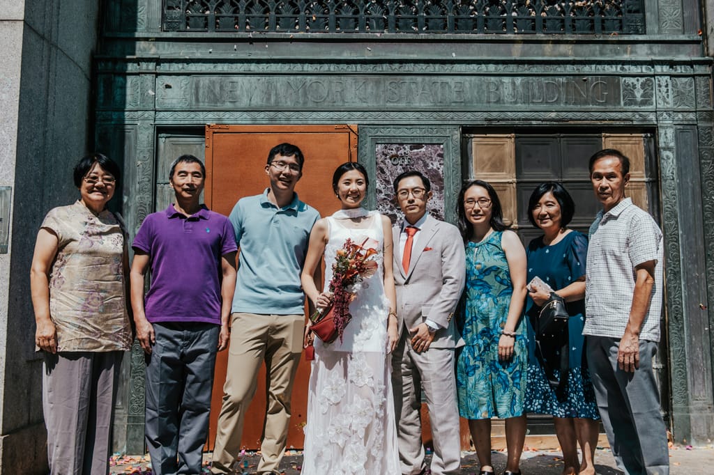 Claire and Patrick at their elopement, photograph 5 of 32