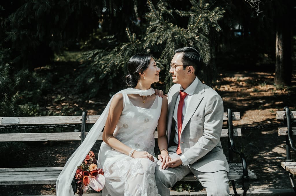 Claire and Patrick at their elopement, photograph 26 of 32
