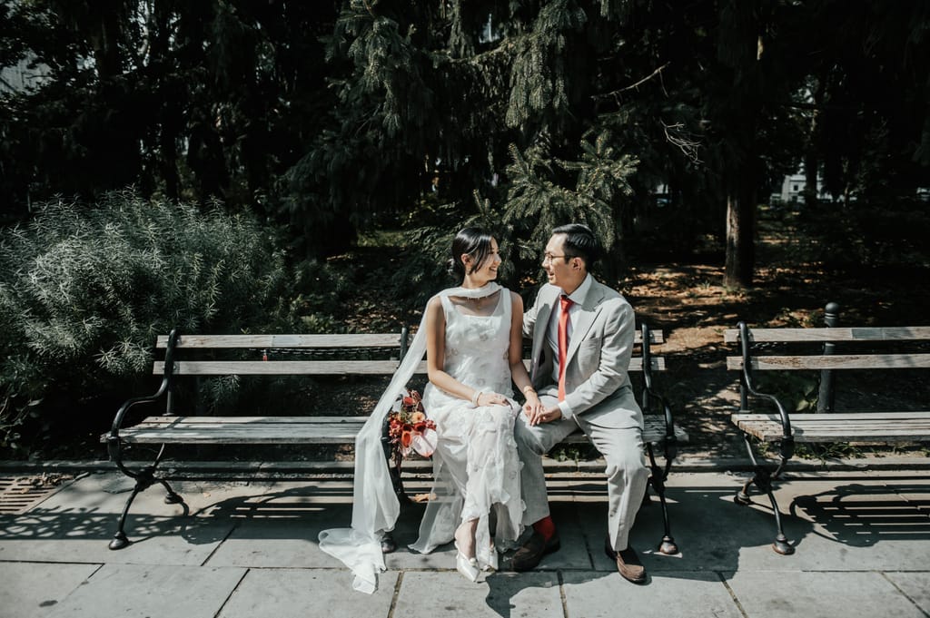 Claire and Patrick at their elopement, photograph 25 of 32