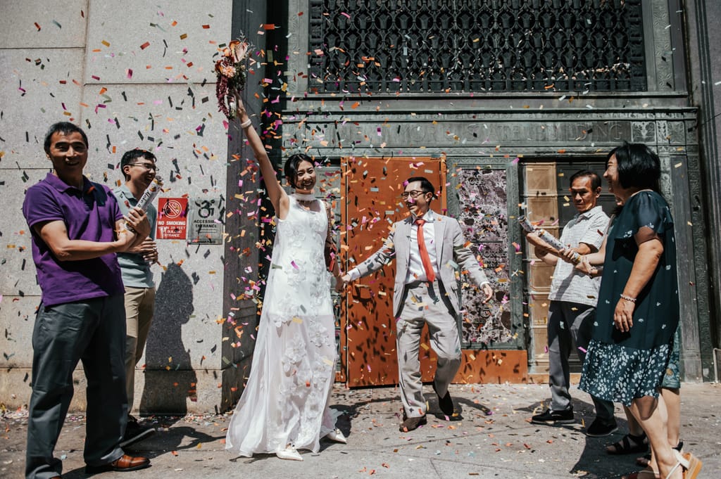Claire and Patrick at their elopement, photograph 2 of 32