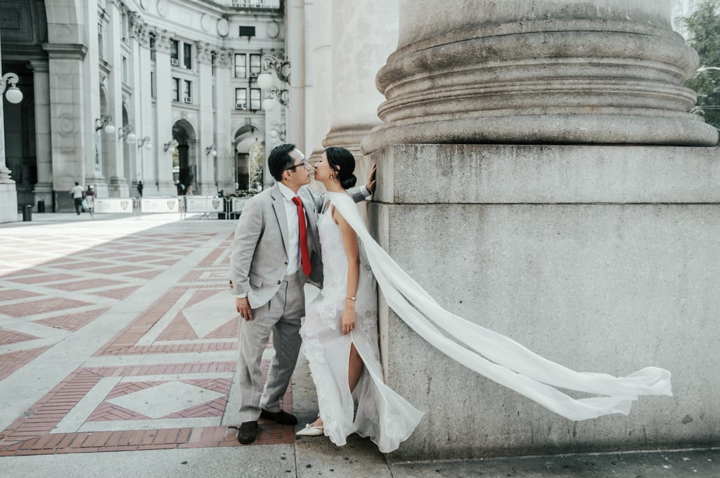 Claire and Patrick at their elopement, photograph 17 of 32