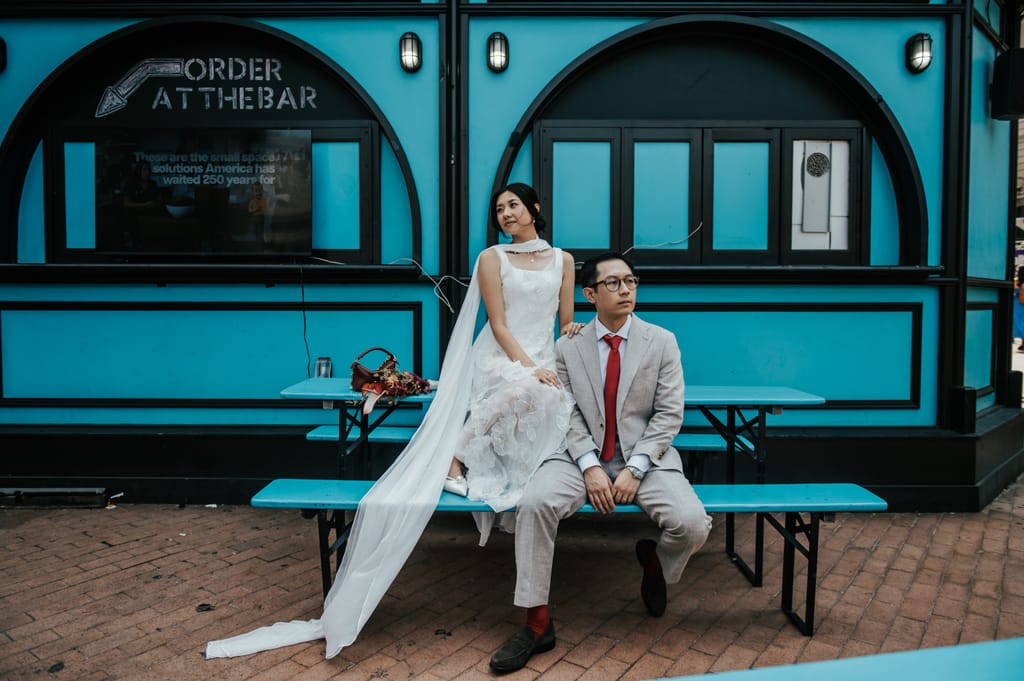 Claire and Patrick at their elopement, photograph 9 of 32