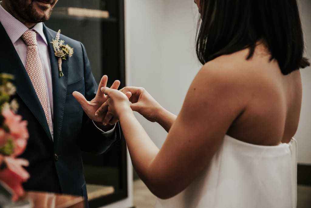 Gabby and Mihai at their elopement, photograph 7 of 49