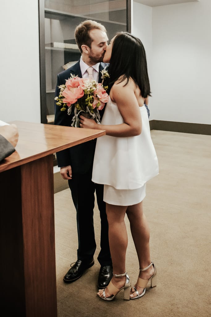 Gabby and Mihai at their elopement, photograph 9 of 49