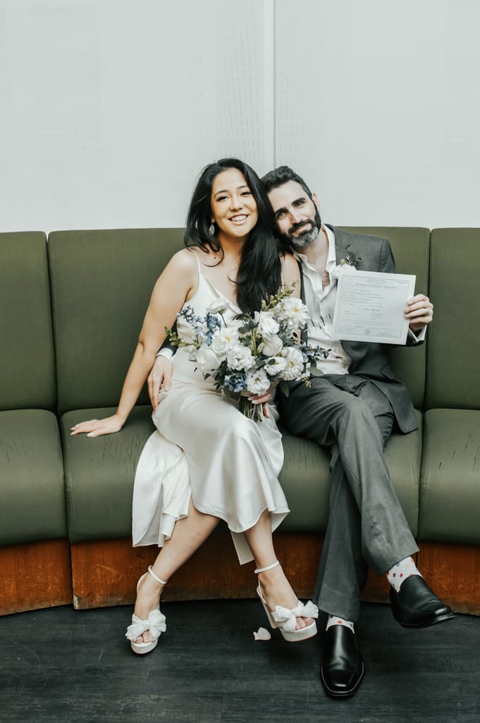 Kristen and Jarett at their elopement, photograph 8 of 46