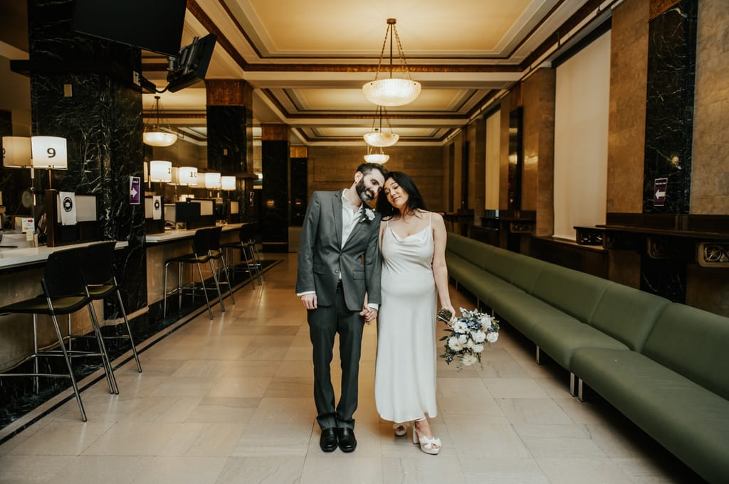 Kristen and Jarett at their elopement, photograph 4 of 46