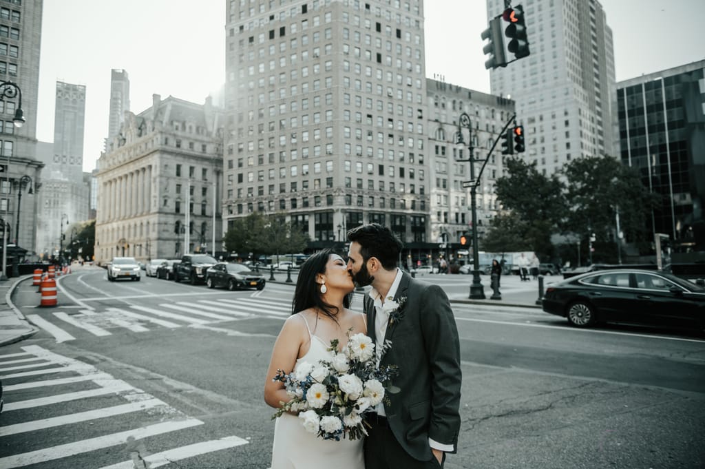 Kristen and Jarett at their elopement, photograph 12 of 46