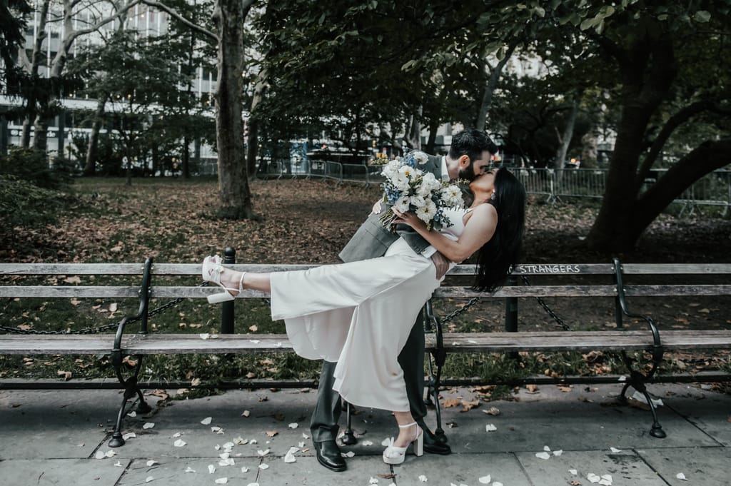 Kristen and Jarett at their elopement, photograph 18 of 46