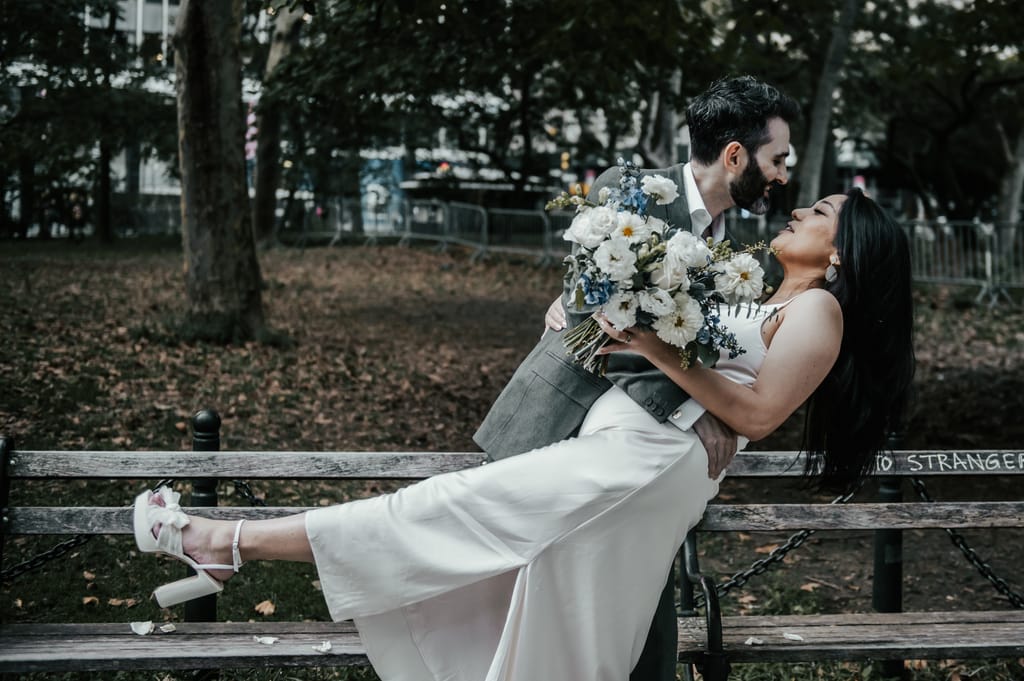 Kristen and Jarett at their elopement, photograph 19 of 46