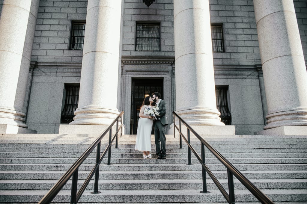 Kristen and Jarett at their elopement, photograph 13 of 46