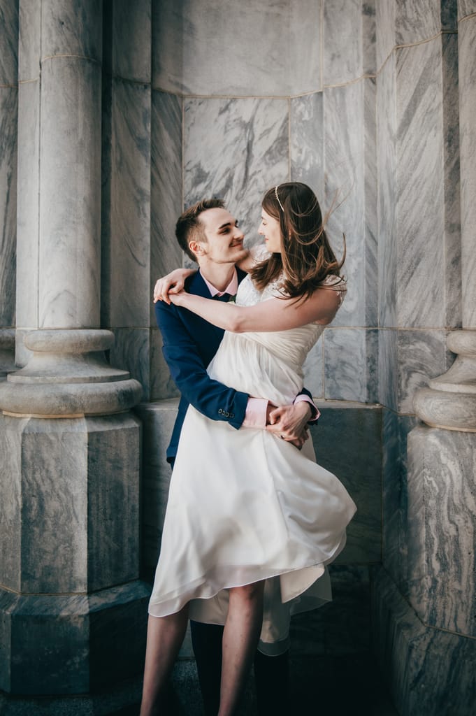 Laura and Peter at their elopement, photograph 76 of 84