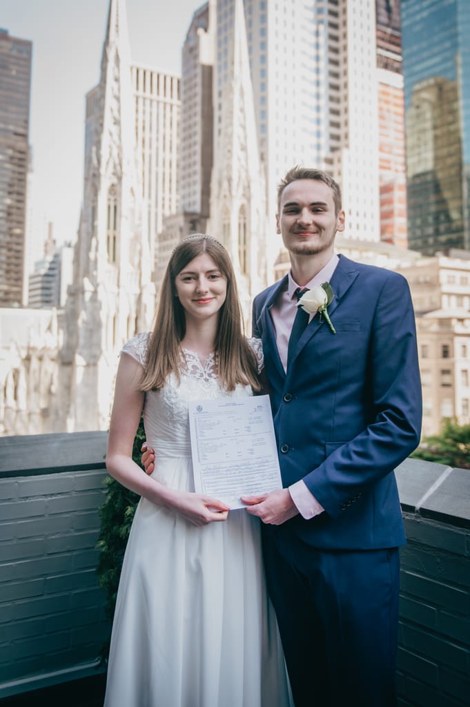 Laura and Peter at their elopement, photograph 45 of 84
