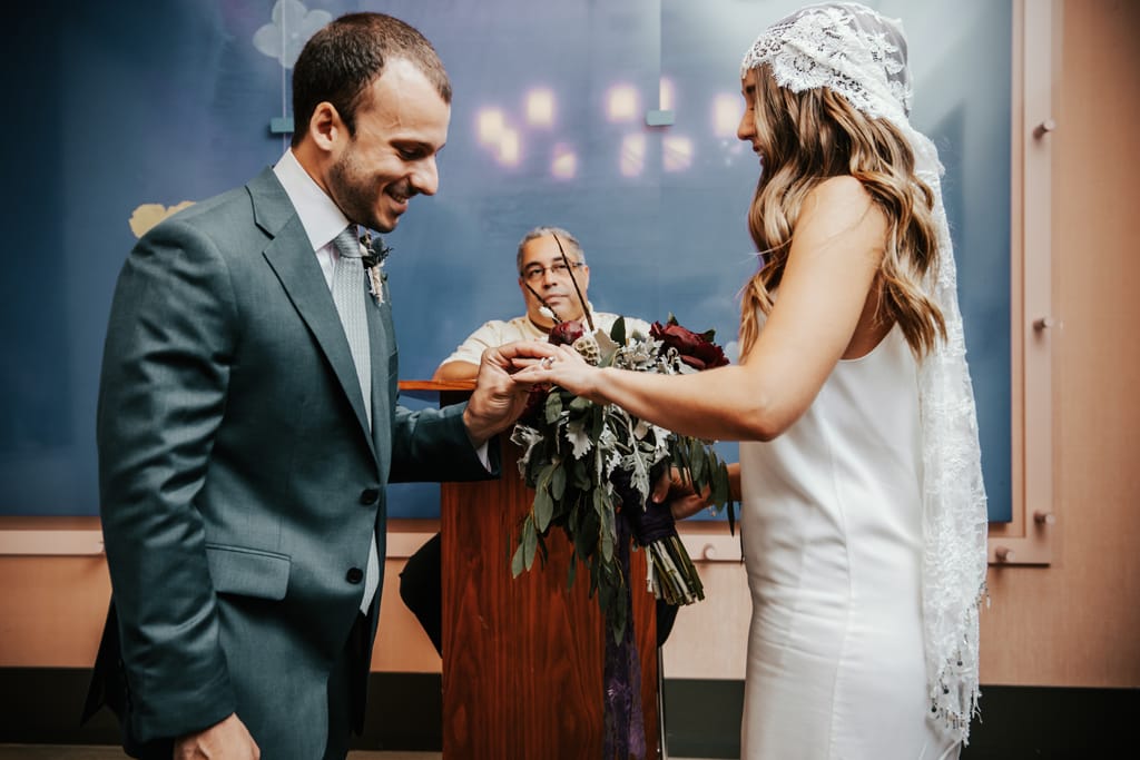 Pati and Gabriel at their elopement, photograph 10 of 87