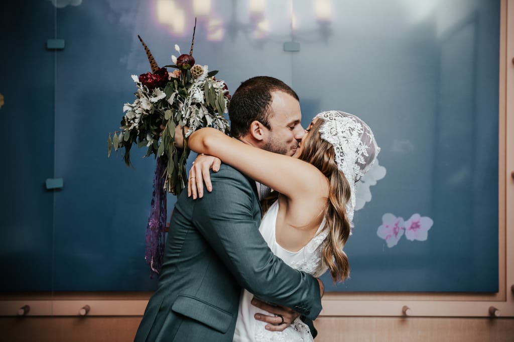 Pati and Gabriel at their elopement, photograph 16 of 87