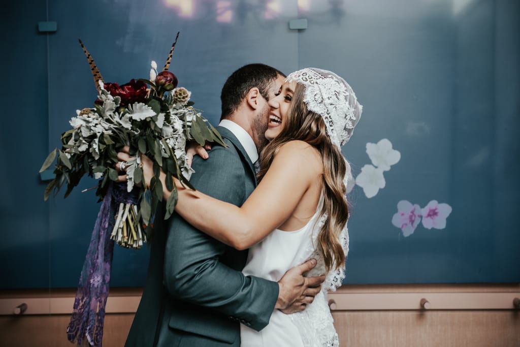 Pati and Gabriel at their elopement, photograph 17 of 87