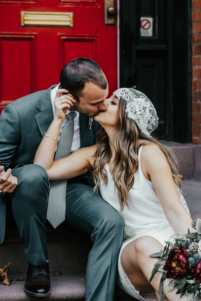 Pati and Gabriel at their elopement, photograph 40 of 87