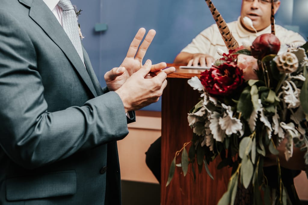 Pati and Gabriel at their elopement, photograph 13 of 87