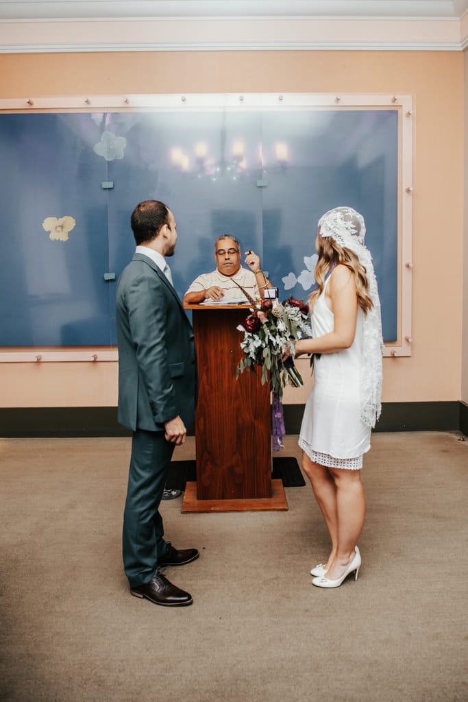 Pati and Gabriel at their elopement, photograph 9 of 87