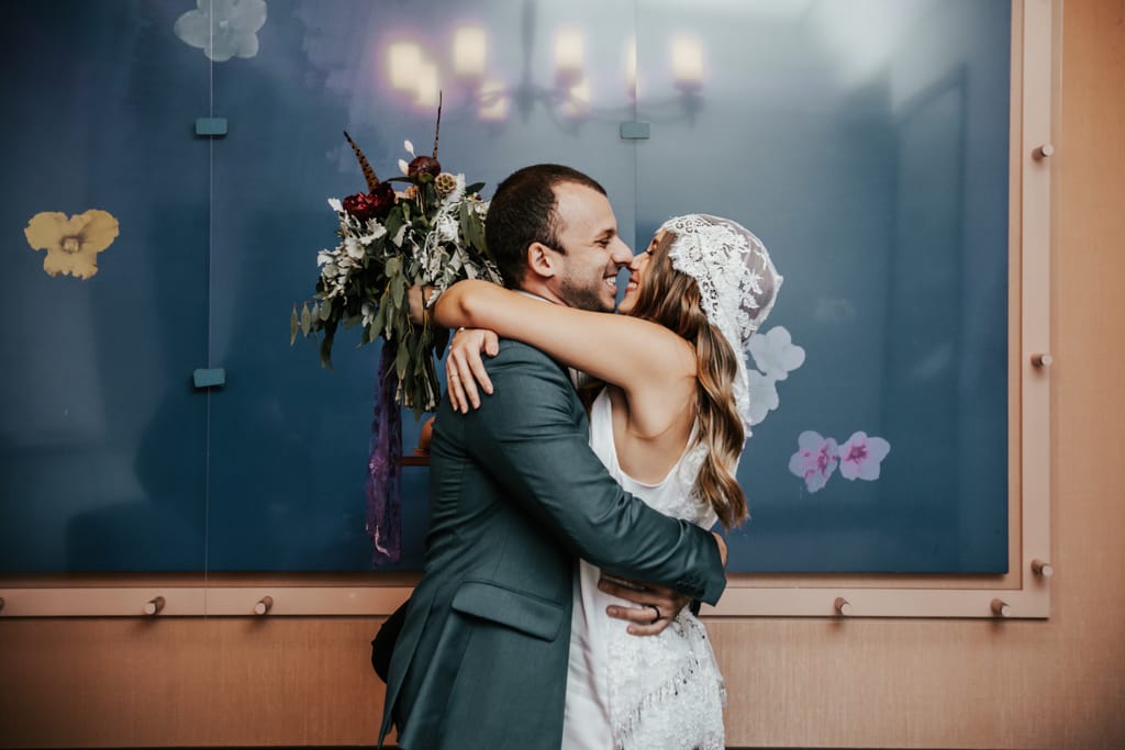 Pati and Gabriel at their elopement, photograph 15 of 87