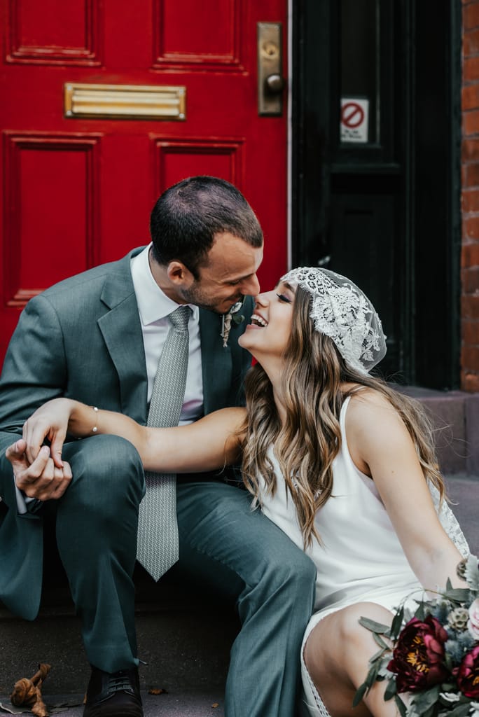Pati and Gabriel at their elopement, photograph 39 of 87