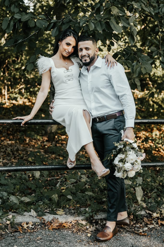 Tina and Sharif at their elopement, photograph 34 of 48