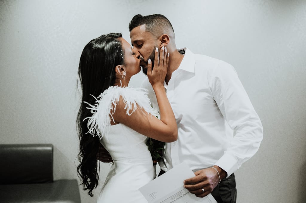 Tina and Sharif at their elopement, photograph 2 of 48