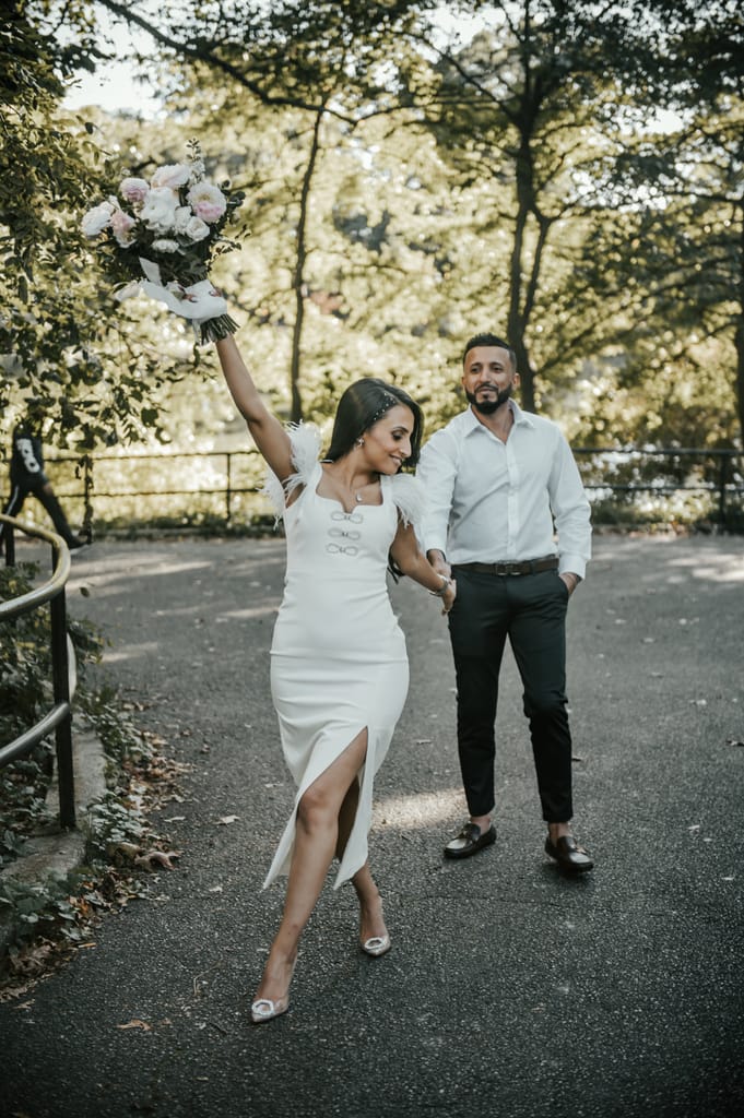 Tina and Sharif at their elopement, photograph 39 of 48