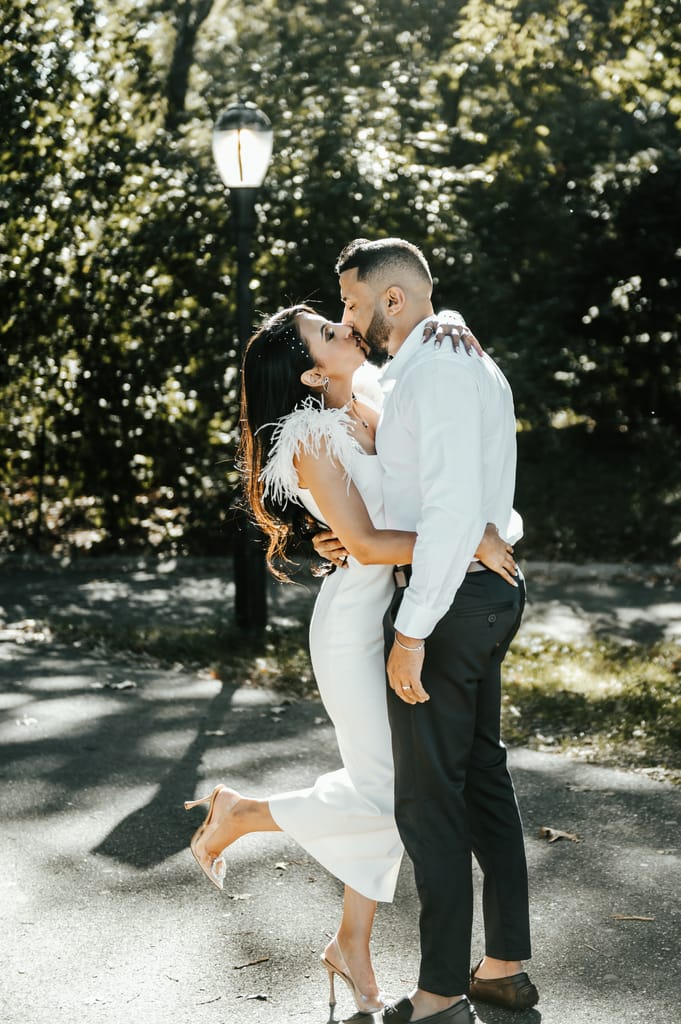 Tina and Sharif at their elopement, photograph 8 of 48