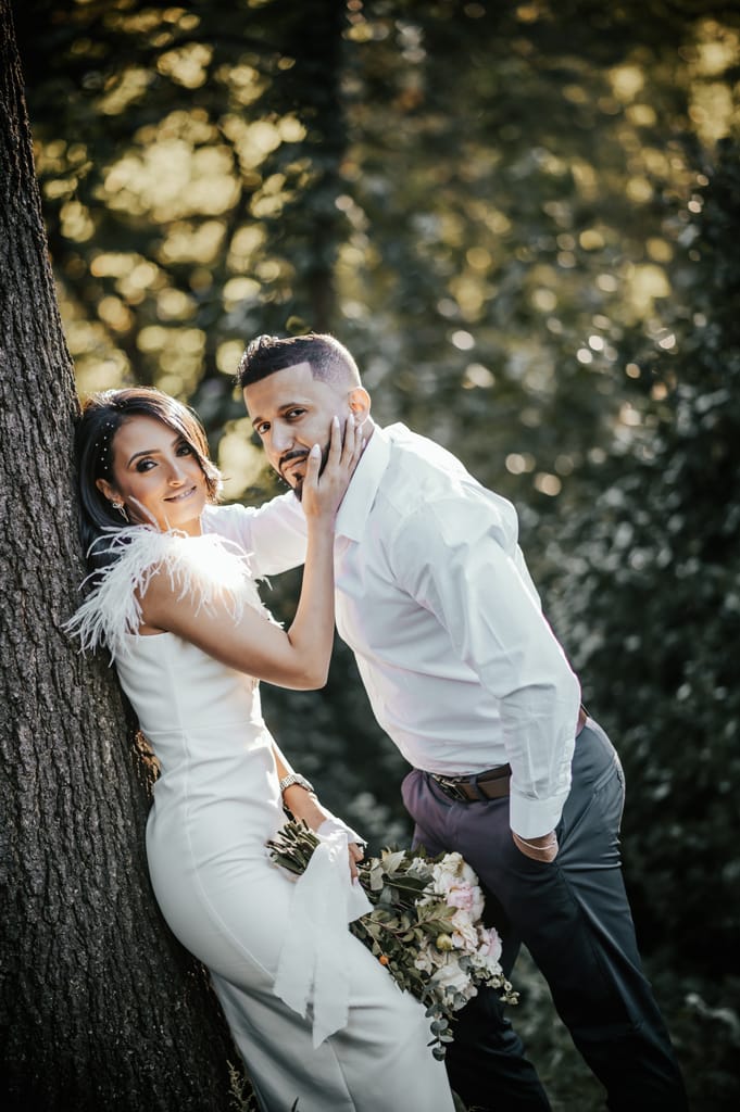 Tina and Sharif at their elopement, photograph 43 of 48