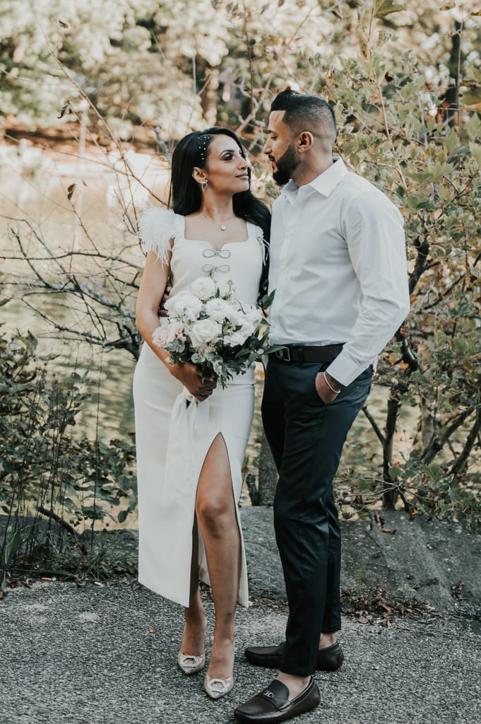 Tina and Sharif at their elopement, photograph 21 of 48