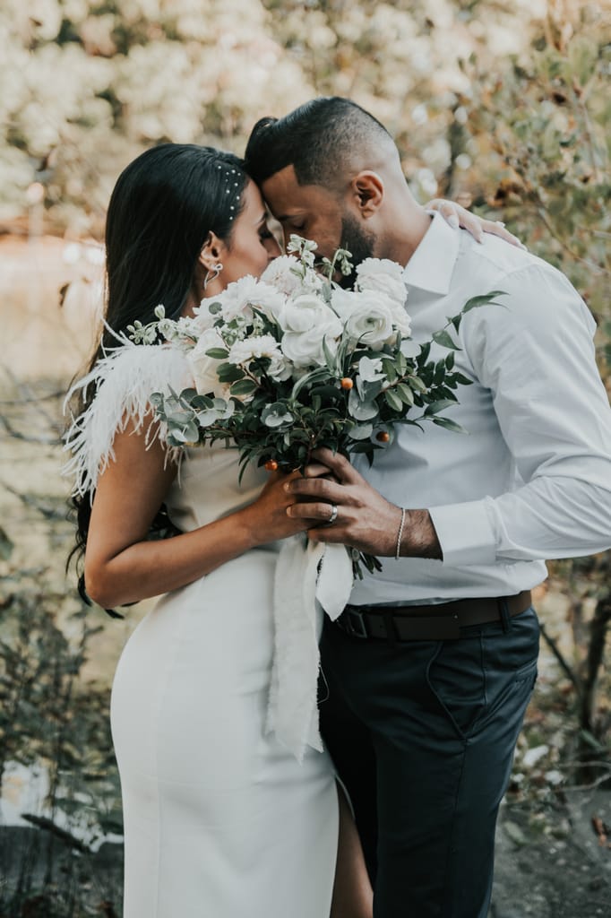 Tina and Sharif at their elopement, photograph 23 of 48