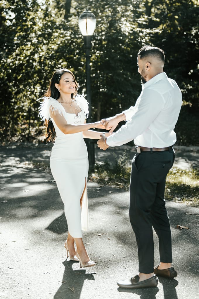 Tina and Sharif at their elopement, photograph 7 of 48