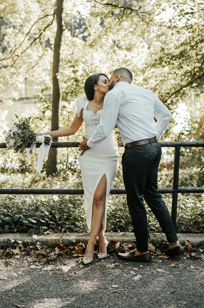 Tina and Sharif at their elopement, photograph 30 of 48