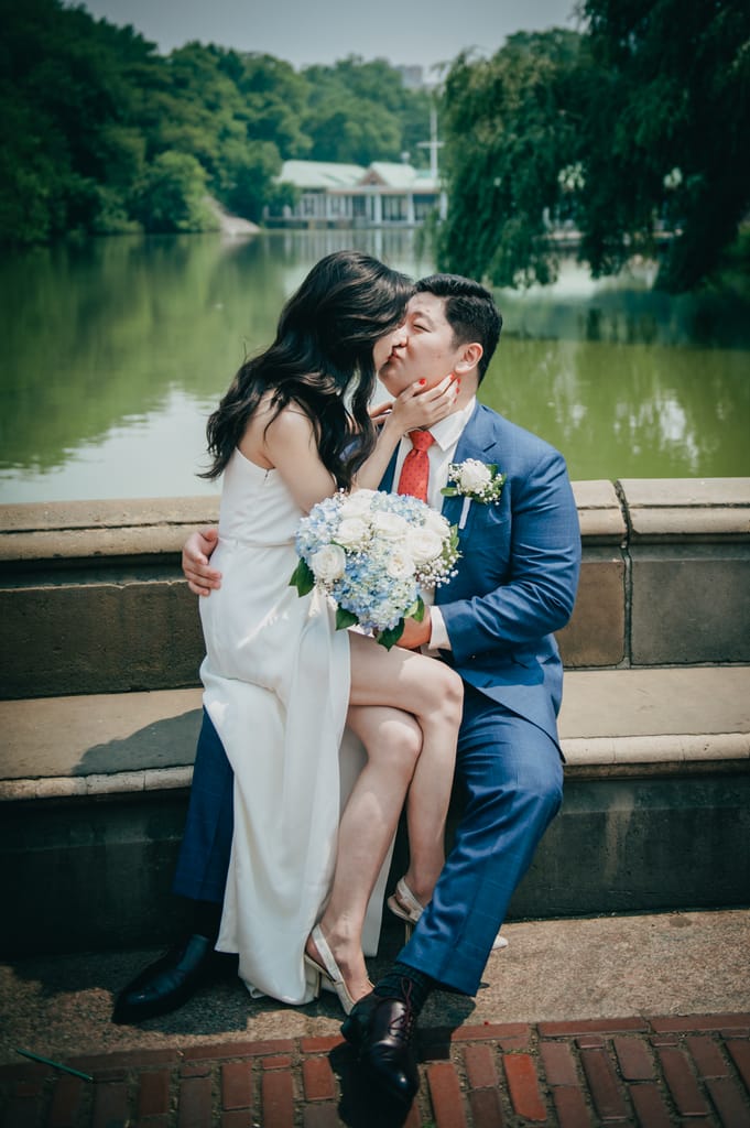 Tzuchin and Alan at their elopement, photograph 45 of 88