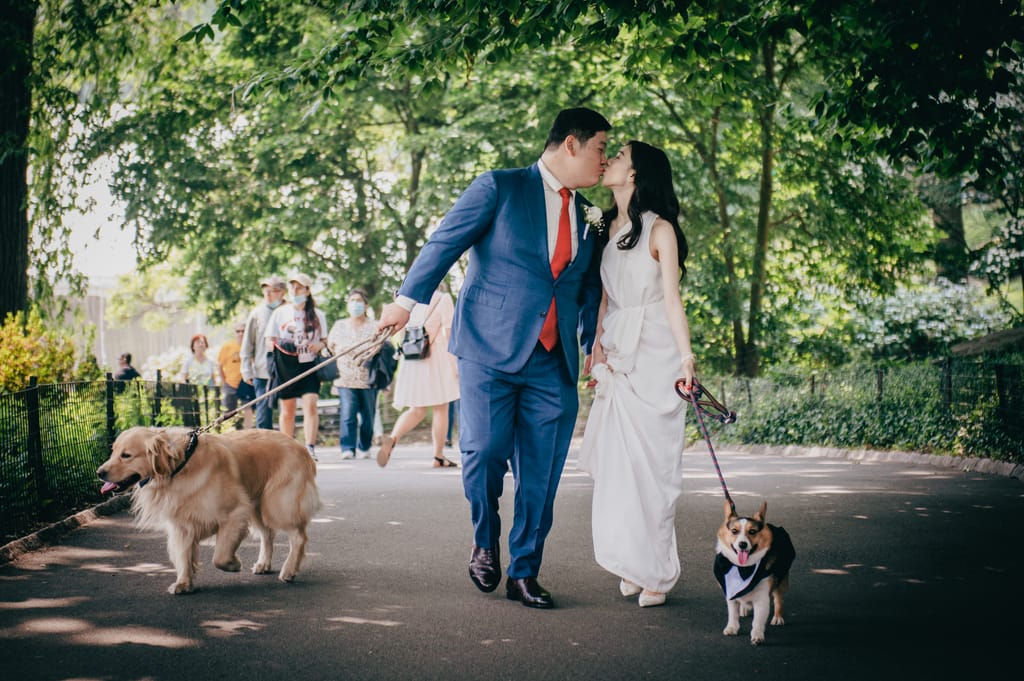 Tzuchin and Alan at their elopement