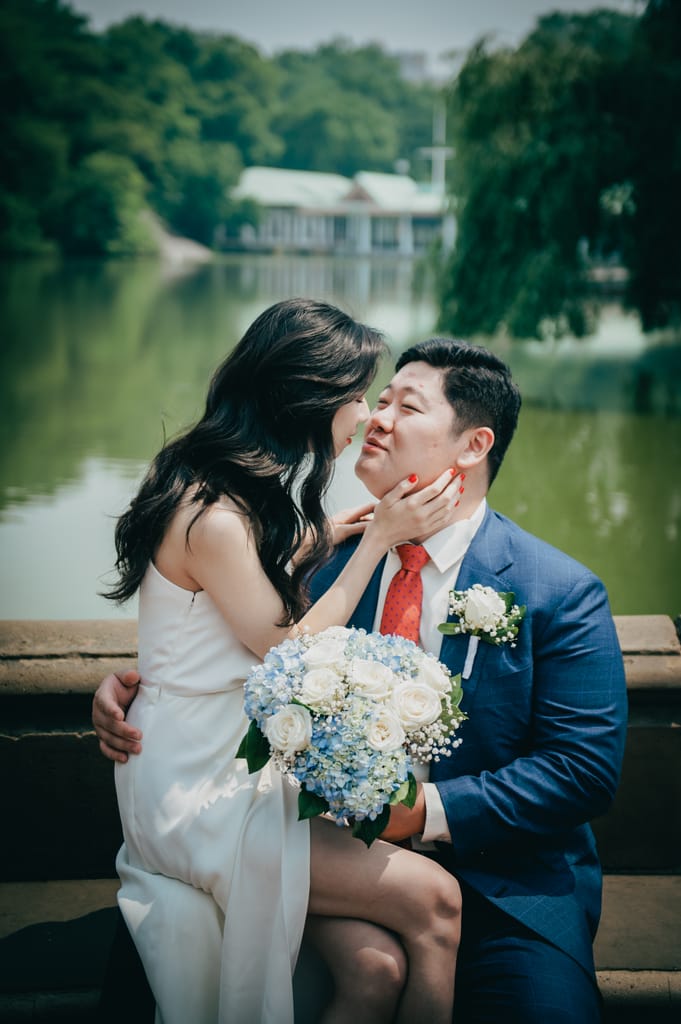 Tzuchin and Alan at their elopement, photograph 43 of 88
