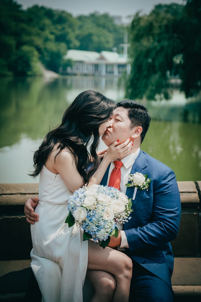 Tzuchin and Alan at their elopement, photograph 44 of 88