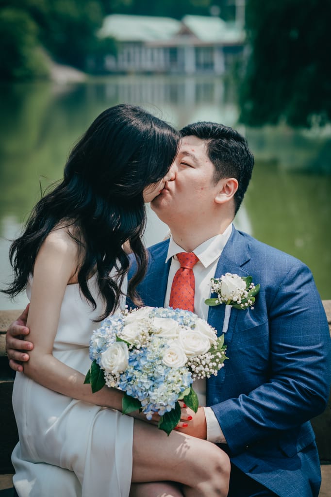 Tzuchin and Alan at their elopement, photograph 47 of 88