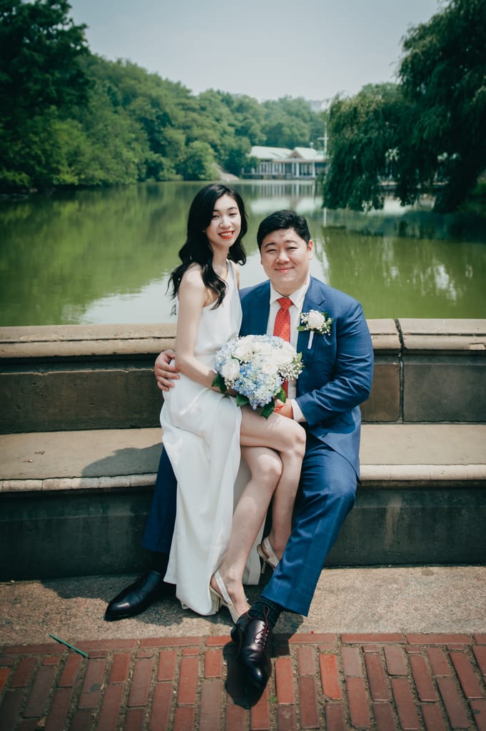 Tzuchin and Alan at their elopement, photograph 41 of 88
