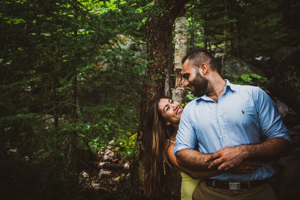 April and Ravin during their engagement session, photograph 12 of 32