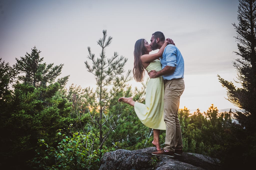 April and Ravin during their engagement session, photograph 20 of 32
