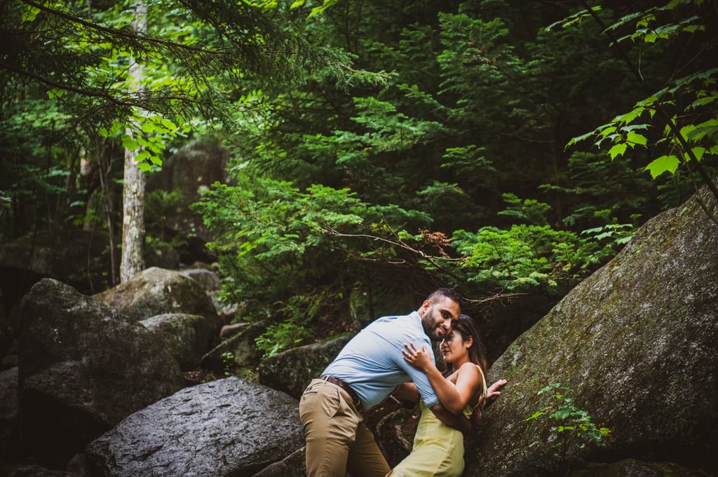 April and Ravin during their engagement session, photograph 11 of 32