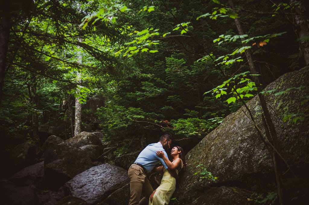 April and Ravin during their engagement session, photograph 10 of 32