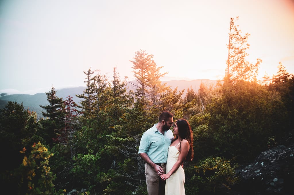 April and Ravin during their engagement session, photograph 29 of 32
