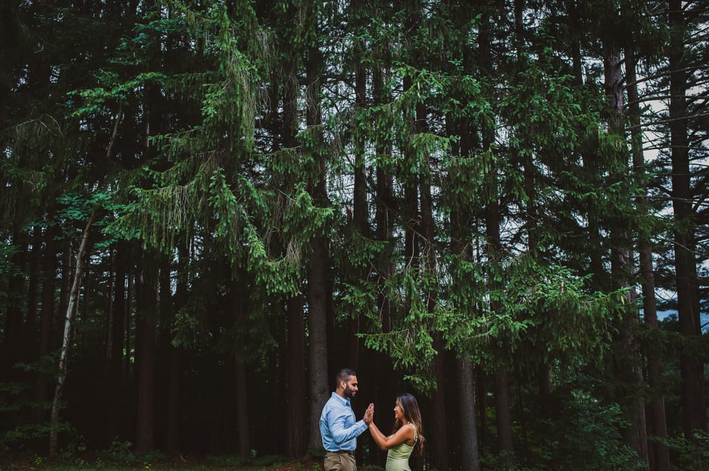 April and Ravin during their engagement session, photograph 7 of 32